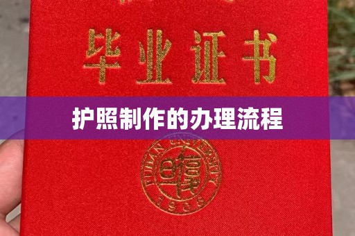 宜阳护照制作的办理流程
