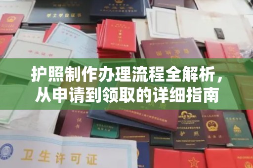 宜阳护照制作办理流程全解析，从申请到领取的详细指南