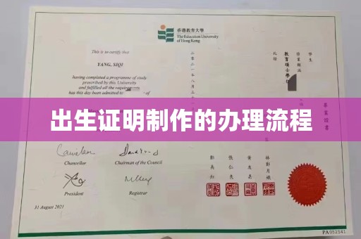 宜阳出生证明制作的办理流程
